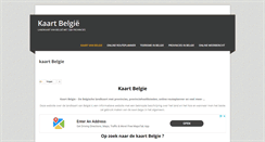 Desktop Screenshot of kaartbelgie.net